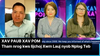 3HMONGTV LIVE | XPXP - Tham nrog kws lijchoj Xwm Lauj tham txog niam txiv sib ntaus. ep2-01162024.