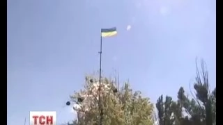 Військові підняли український прапор над Слов'янськом