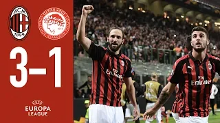 AC Milan 3-1 Olympiacos - Highlights - Europa League Group F Matchday 2