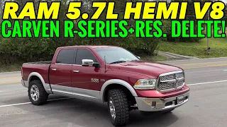 2014 RAM 1500 5.7L HEMI V8 w/ CARVEN R-SERIES & RESONATOR DELETE!