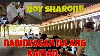 Nailatag na ang mga mesa at nasubukan na rin kumain | Kainan na!!