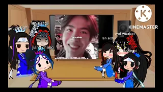 mdzs reaccionar à wang yibo