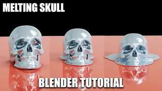 Melting Skull - Blender tutorial