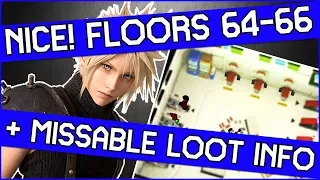 Careful! Missable Treasure Spot Here in Final Fantast 7 PS4 - Shinra Building Floor 64 - 66