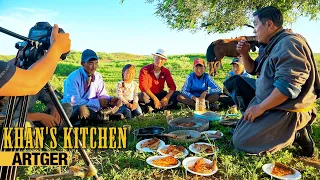 WILDERNESS PIZZA! The Khan Makes A Feast For Mongolian Jockey Kids | Khan’s Kitchen