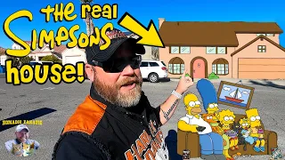 The Simpson's REAL House, Chocolate Factory, and FREE Vegas Boondocking for RVs!!!