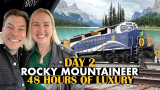 48 Hours on the SPECTACULAR Rocky Mountaineer - LUXURY Train Through the Canadian Rockies