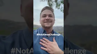 Thank you to Hunter Hayes for joining the #NotAloneChallenge !! #shorts #mentalhealth