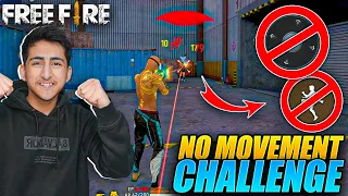 No Movement Challenge In Lone Wolf😨😍1Vs1 - Garena Free Fire