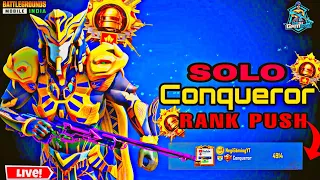 4th I'd🔥 BGMI Live Solo Conqueror Rank Push With @NEGI_is_LIVE | Realme 6