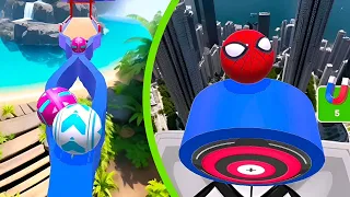 Sky Rolling Ball 3d Gameplay SpeedRun Level 237