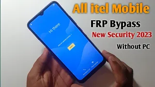 All Itel Frp Bypass 2023 || All Itel Google Lock Bypass 2023 || Remove Google account lock for Itel