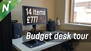 My frugal desk setup tour