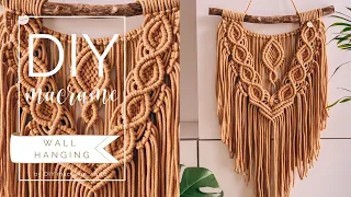 DIY EASY Macrame WALL HANGING