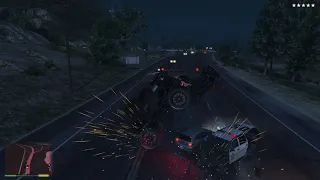 Gta online chaotic city destruction, death moments