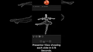 Dancing Girl Animation in Microsoft PowerPoint