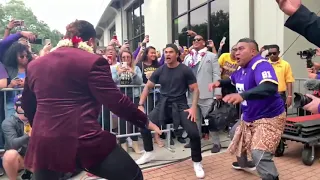 Breiden Fehoko Performs Haka With His Dad Again