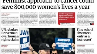 Lutte contre le cancer: "L'égalité hommes-femmes, une question de vie ou de mort" • FRANCE 24
