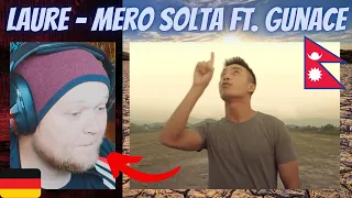 WHAT A TOUCHING SONG | 🇳🇵 Laure - Mero Solta (ft. Gunace) | GERMAN Rapper reacts