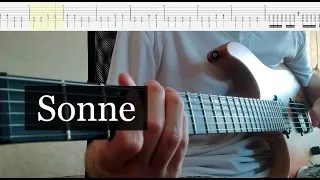 Rammstein  - Sonne (guitar cover) + tabs