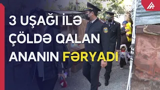 Bakıda ailə dramı: Ata içki almaq üçün uşaqlarını diləndirir - XÜSUSİ REPORTAJ