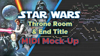 Star Wars - Throne Room & End Title MIDI Mock-Up BBCSO Core