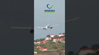 NOSE DIVE Airbus A321 Landing at Madeira Airport