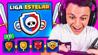 Mi PRIMERA VEZ en la LIGA ESTELAR de BRAWL STARS - Ampeterby7