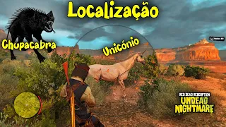 Localização do Unicónio e Chupacabra - RED DEAD REDEMPTION UNDEAD NIGHTMARE - PS5