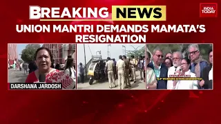 Union Minister Calls for Resignation of Bengal's CM Mamata Banerjee Over Sandeshkhali Violence