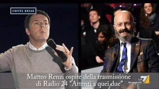 Battibecco tra Matteo Renzi e Oscar Giannino: 'Non serve una laurea per capire...'