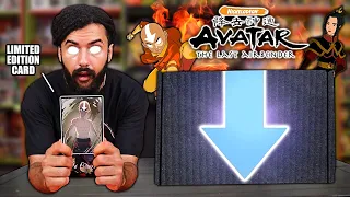 NICKELODEON Sent Me ULTIMATE AVATAR THE LAST AIRBENDER MYSTERY BOX!! LIMITED EDITION CARDS!!..