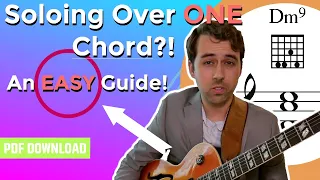 Soloing Over ONE Chord?! An EASY Guide!