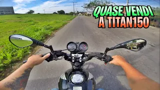 TITAN 150 Não passava de 100km por hora