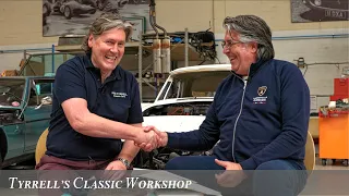 World exclusive- Mr Lamborghini’s Ferrari Part 2. The myth made fact! Tyrrell's Classic Workshop