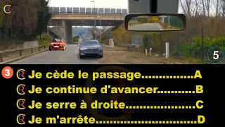 Nouveau Examen code de la route 2022 - 2023😍 test permis de conduire #37 @CodeDeLaRouteEnFrance