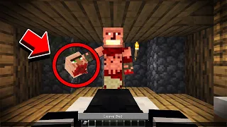 I found a REAL CANNIBAL in Minecraft, then this happened... (Scary Minecraft Video)