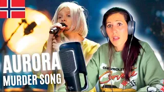 FIRST TIME HEARING Aurora - Murder Song (5,4,3,2,1) REACTION #aurora #murdersong #reaction #norway