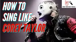 How To Sing Like Corey Taylor from Slipknot | Stone Sour | Isolated Vocal Tracks