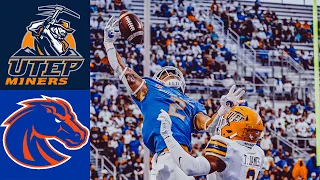 Boise State vs UTEP 2021 Highlights