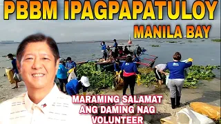 PBBM ITUTULOY ANG PAG PAPANATILING KALINISAN SA MANILA BAY