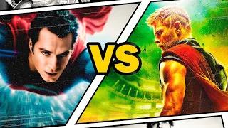 Superman vs Thor: Epic Showdown in DCU vs MCU