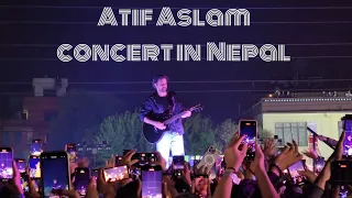 Glimpse of Atif aslam concert in kathmandu,Nepal. #atifaslam #nepalconcert #nepalinewyeareve