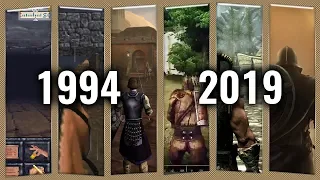 Evolution of Elder Scrolls 1994-2019