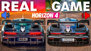 Forza Horizon 4 | Game Sounds VS Real Sounds | Are They Accurate?