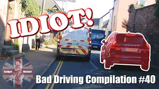 UK Dash Cam Compilation 40 - Bad Drivers & Observations