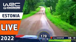 WRC Rally LIVE : Shakedown for WRC Rally Estonia 2022