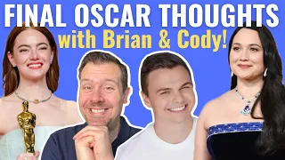 Final Oscar Thoughts 2024 with Brian & Cody!