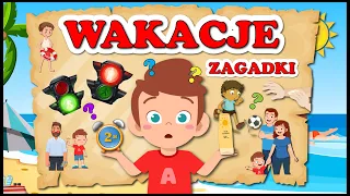 Karolek i Bezpieczne wakacje dla dzieci ☀️🌊 ZAGADKI 🧩🔍 BAJKA 👧