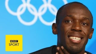 Usain Bolt meets Michael Johnson - BBC Sport